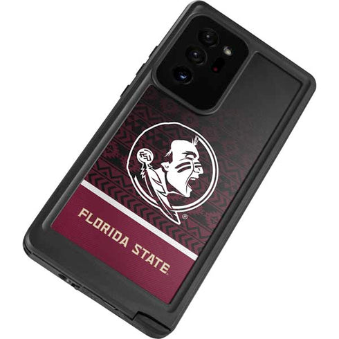 Florida State University Pattern Jersey Galaxy Note20 Ultra 5G Waterproof Case